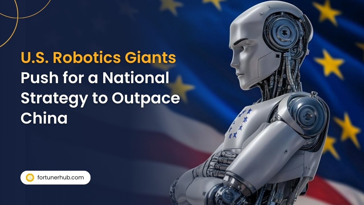 U.S. Robotics Giants Push for a National Strategy to Outpace China
