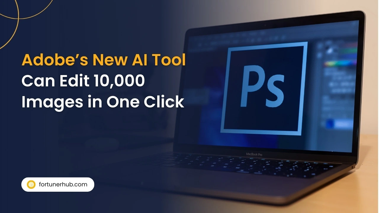 Adobe’s New AI Tool Can Edit 10,000 Images in One Click