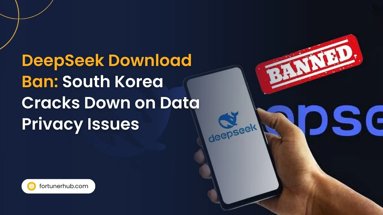 DeepSeek Download Ban South Korea Cracks Down on Data Privacy Issues