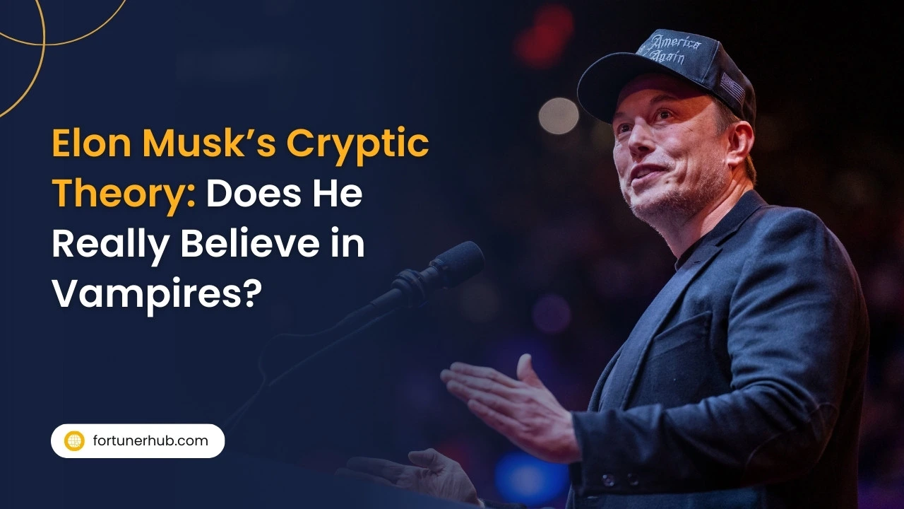 Elon Musk’s Cryptic Theory Does He Really Believe in Vampires