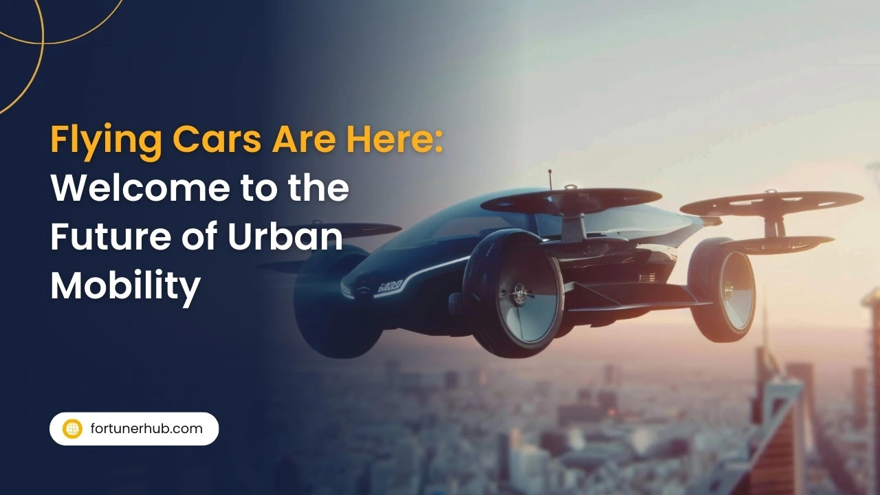 Flying Cars Are Here Welcome to the Future of Urban Mobility