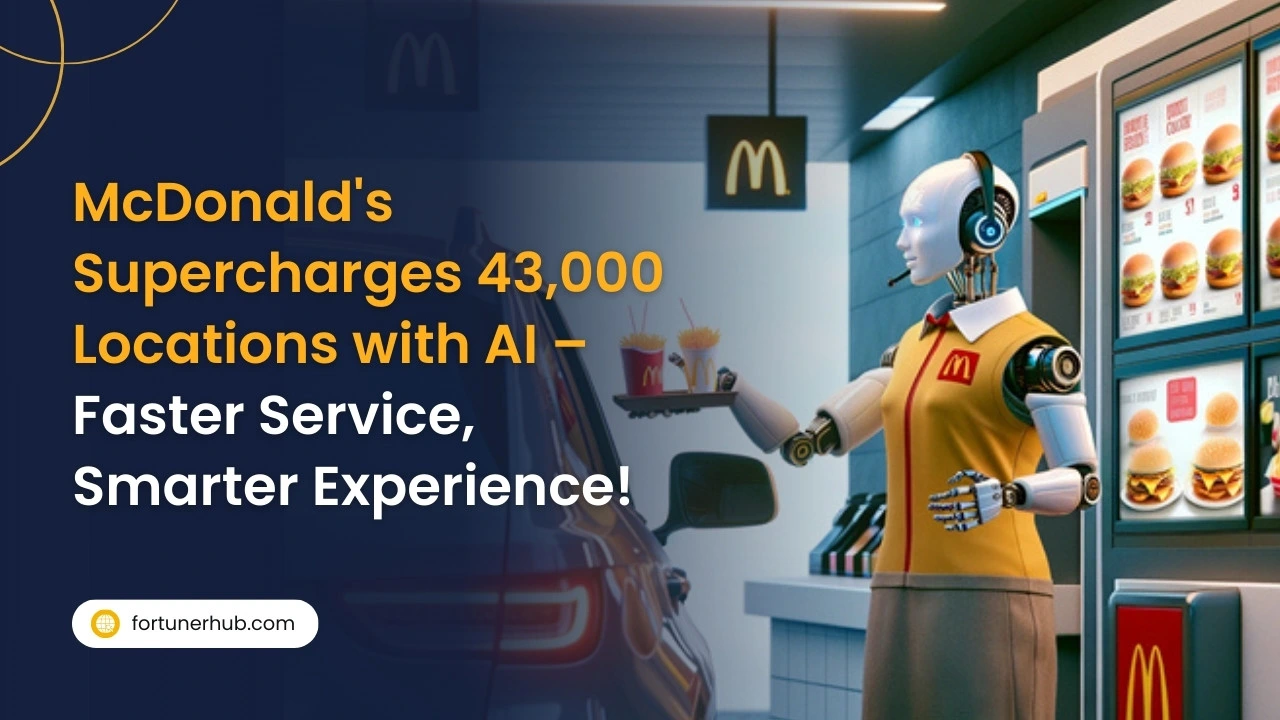 McDonald's Supercharges 43,000 Locations with AI – Faster Service, Smarter Experience