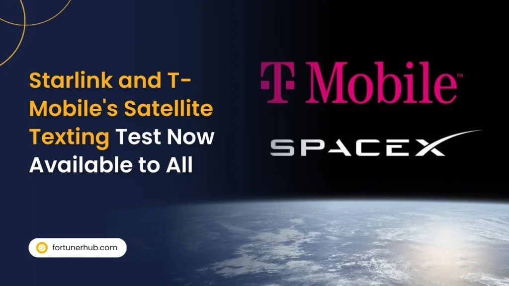 Starlink and T Mobile's Satellite Texting Test Now Available to All