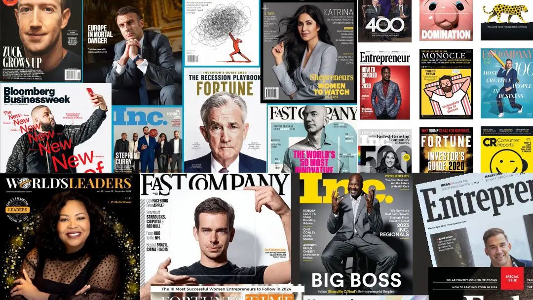 Top 5 Business Magazines That Will Help You Grow Your Business in 2024