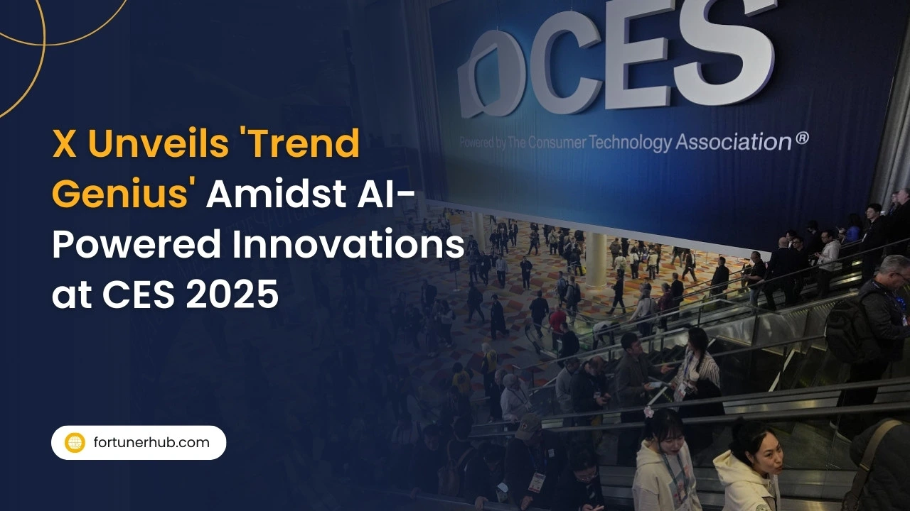 X Unveils 'Trend Genius' Amidst AI Powered Innovations at CES 2025