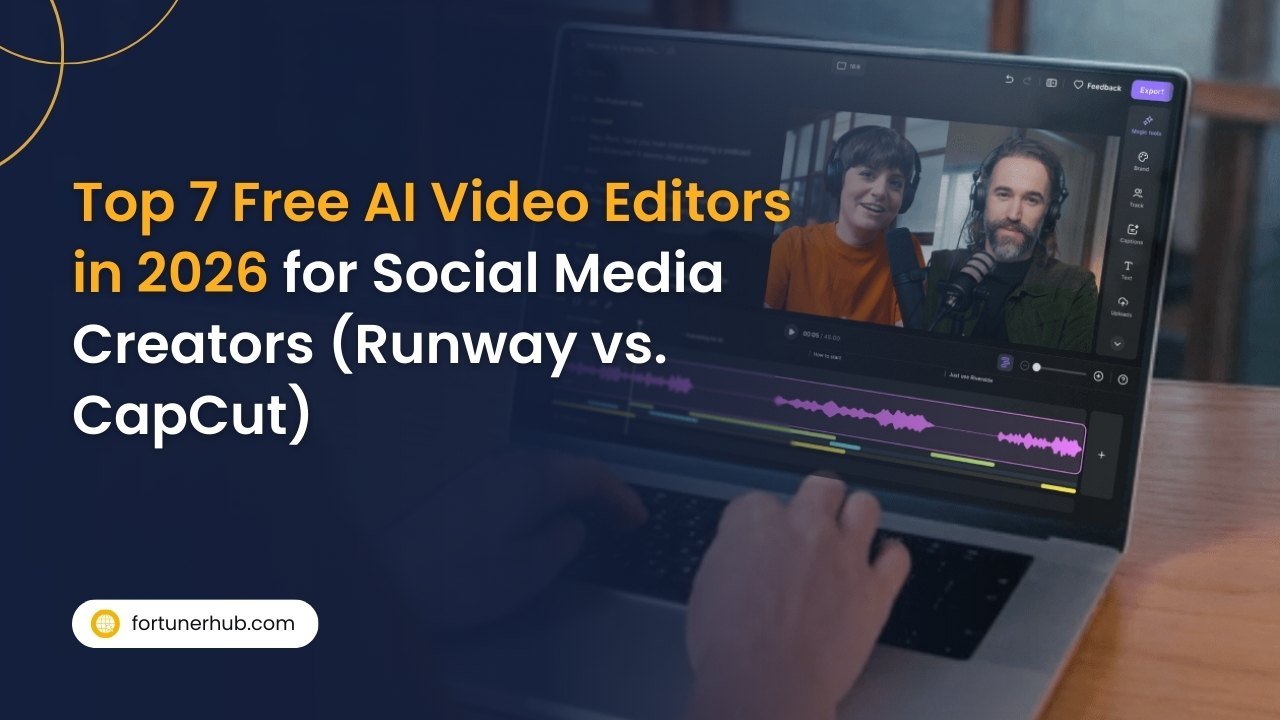 Top 7 Free AI Video Editors in 2026 for Social Media Creators (Runway vs. CapCut)