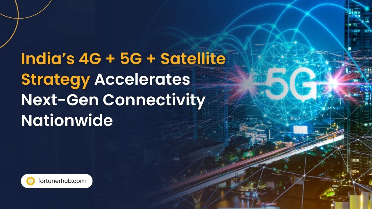 India’s 4G + 5G + Satellite Strategy Accelerates Next-Gen Connectivity Nationwide