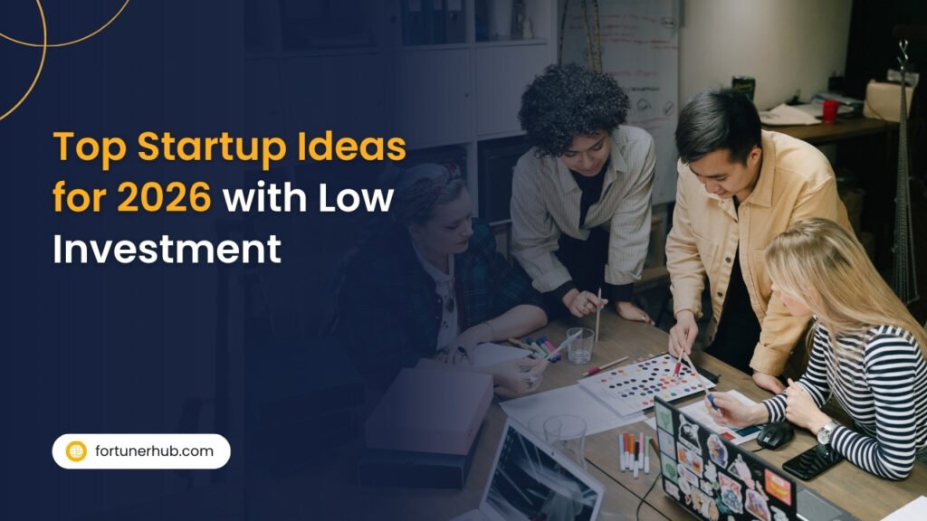 Top Startup Ideas for 2026 with Low Investment